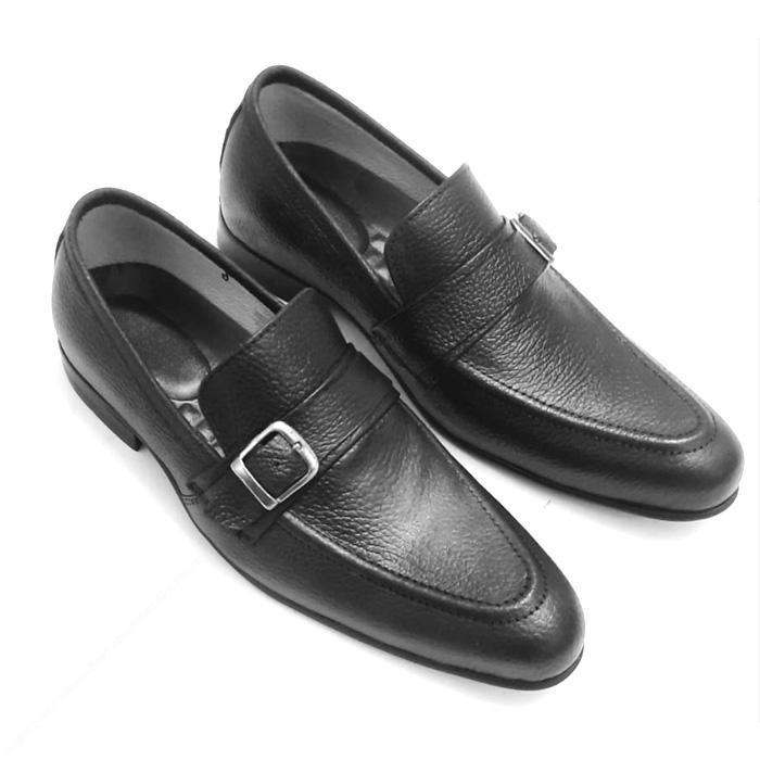 Prestige Black Genuine Leather Loafers – Premium Comfort with Soft Rubber Sole - Image 3