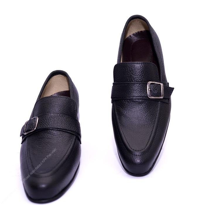 Prestige Black Genuine Leather Loafers – Premium Comfort with Soft Rubber Sole - Image 5