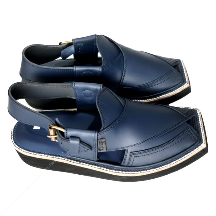 Completely Hand Stitched Iconic Black Kaptaan Chappal | Double Sole Leather - Image 2