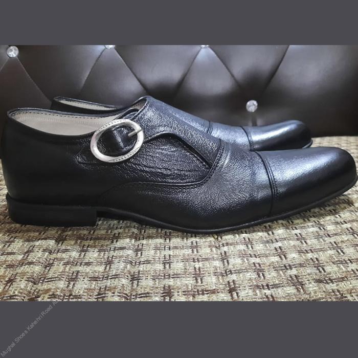 RegalStride Men’s Single Monk Strap Shoes – Handcrafted Pure Genuine Leather - Image 3
